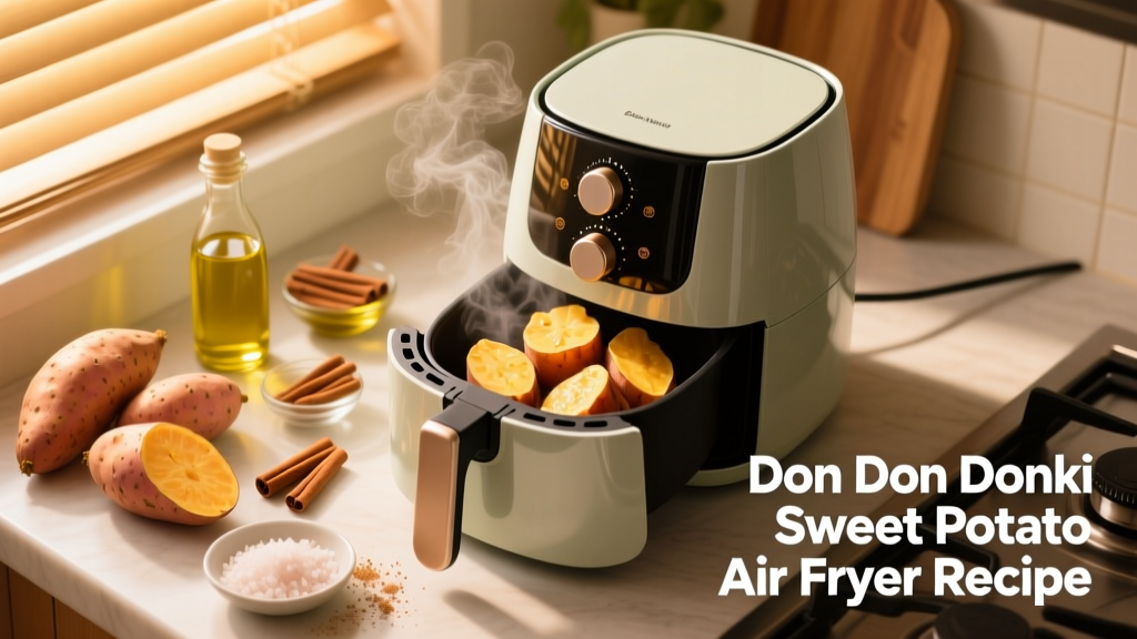 Don Don Donki Sweet Potato Air Fryer Recipe