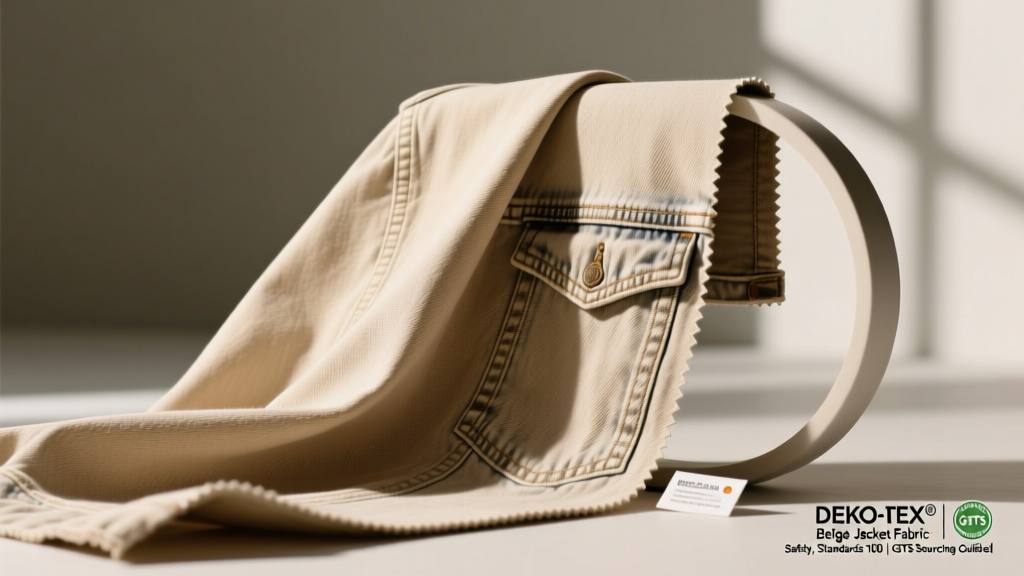 Denim Beige Jacket Fabric: Safety, Standards & Sourcing Guide