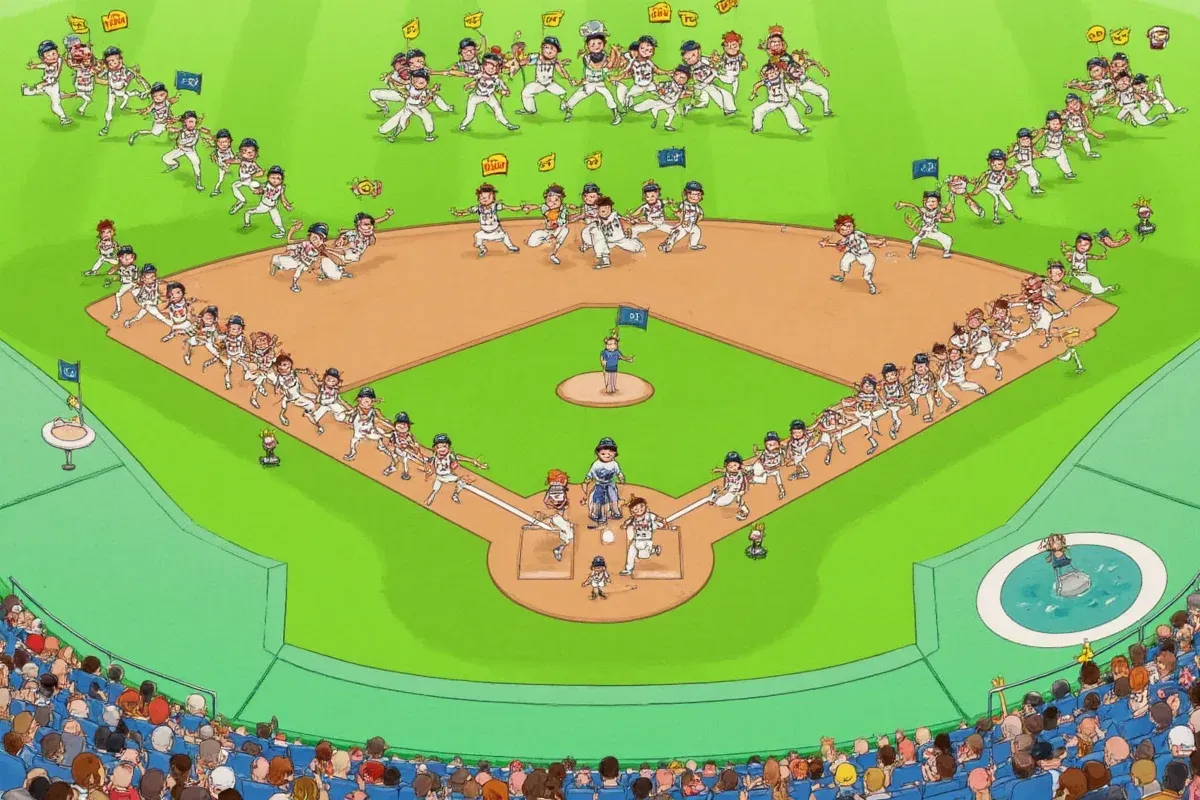 How Many Players Are on the Field in Baseball?