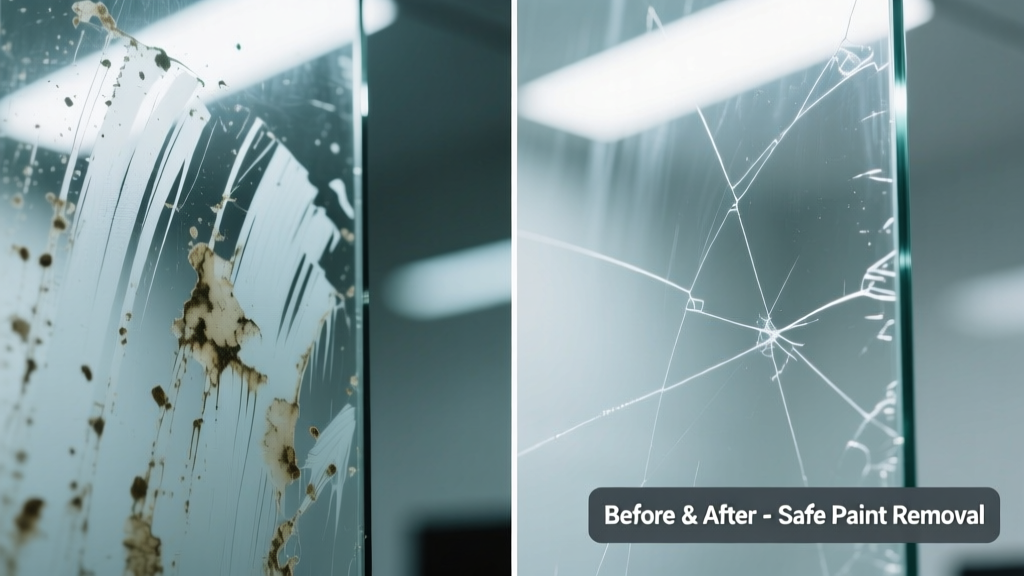 How to Remove Paint from Glass Safely and Effectively