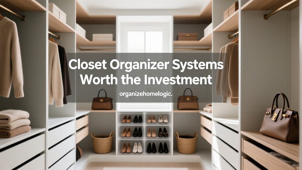 Closet Organizer Systems Worth the Investment