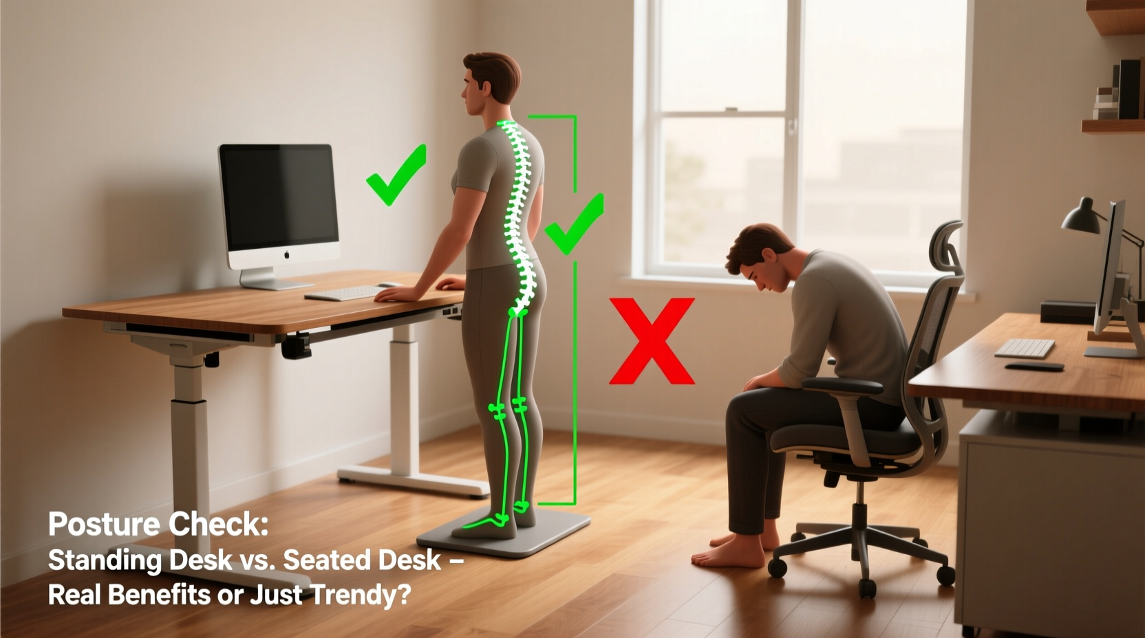 is a standing desk really better for posture or just a trendy gimmick