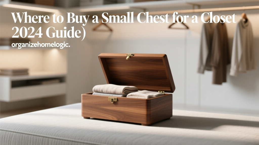 Where to Buy a Small Chest for a Closet (2024 Guide)