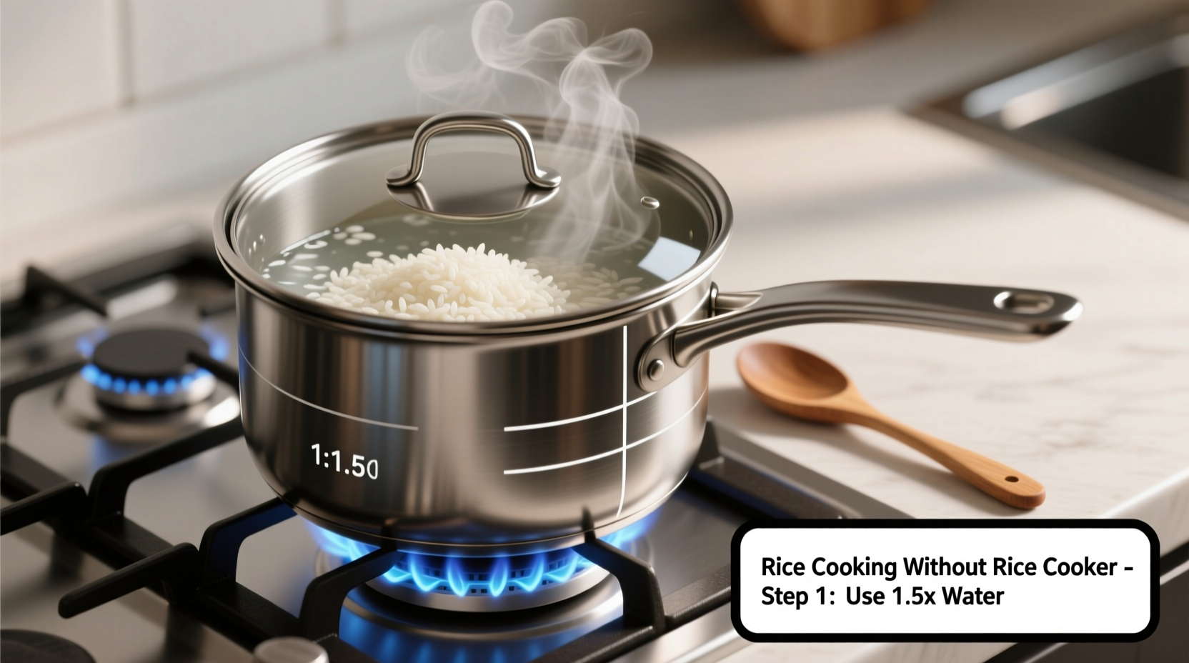 how to cook rice without a rice cooker using just a pot and lid