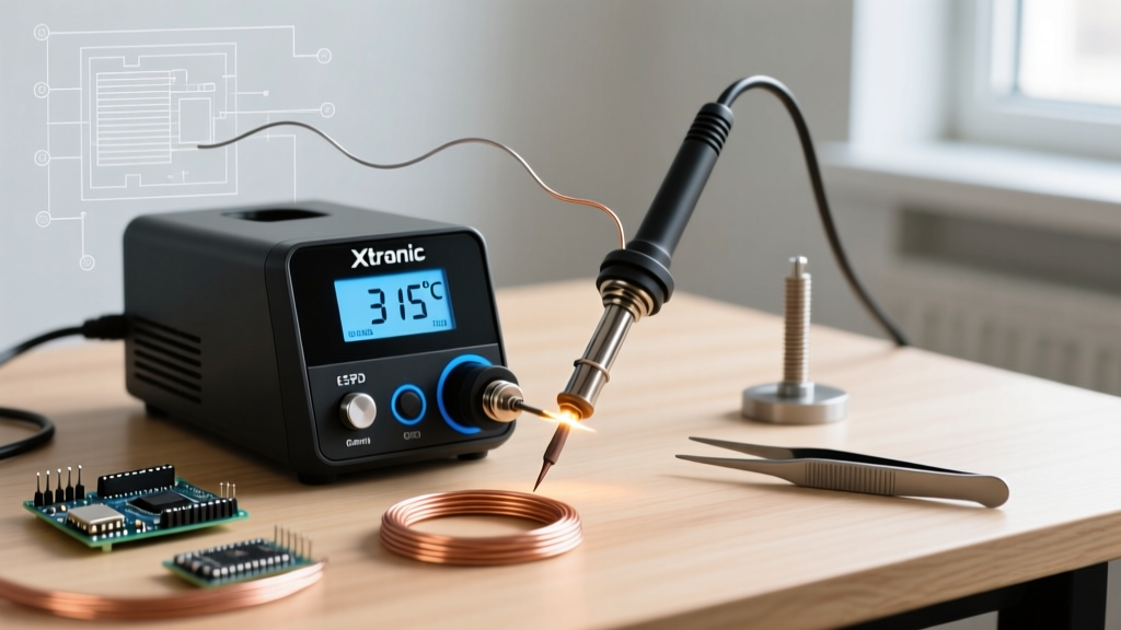 Xtronic Soldering Station Beginner Guide: Setup & First Joints