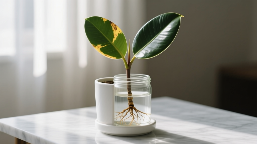 Rubber Plant Water Propagation Leaf Drop Explained