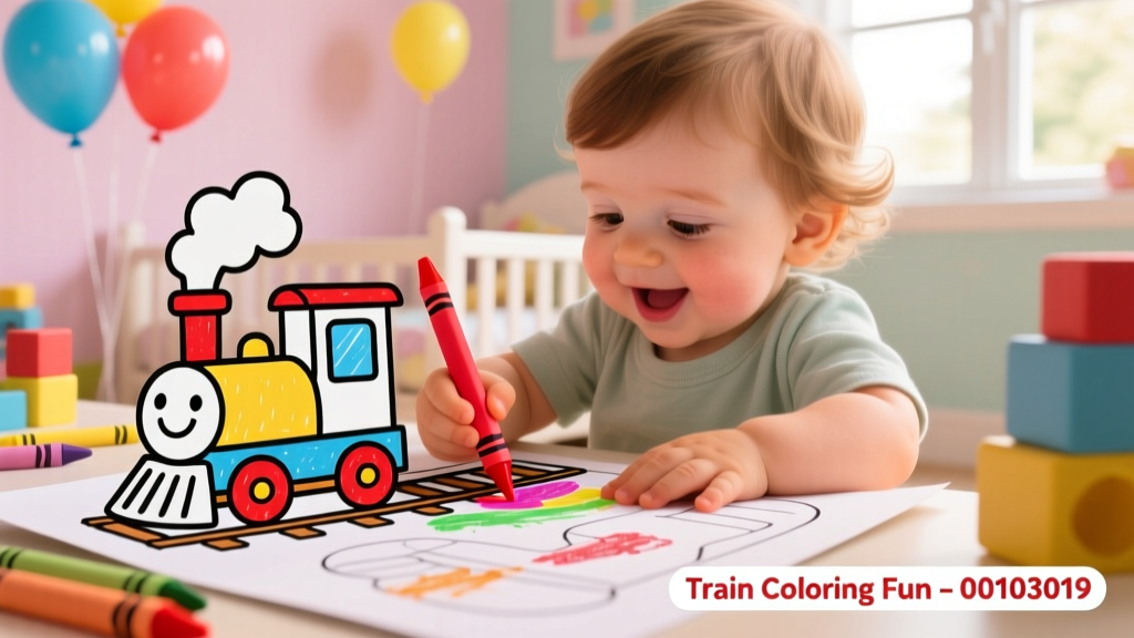 Train Coloring Pages_00103019: Developmental Benefits, Practical Uses, and Evidence-Based Tips for Early Learners