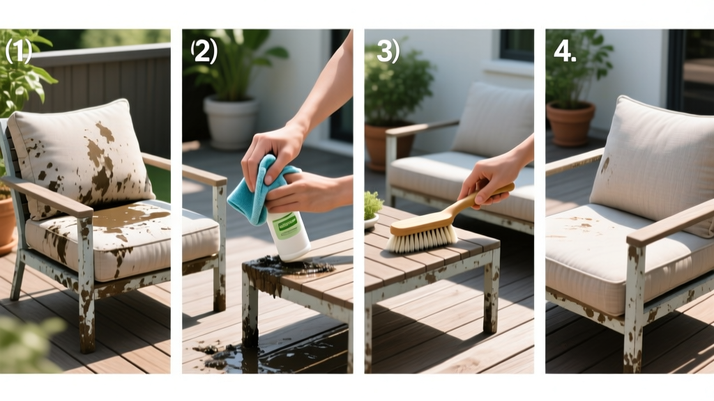 Tested: How to Get Mud Out of Patio Furniture Fast