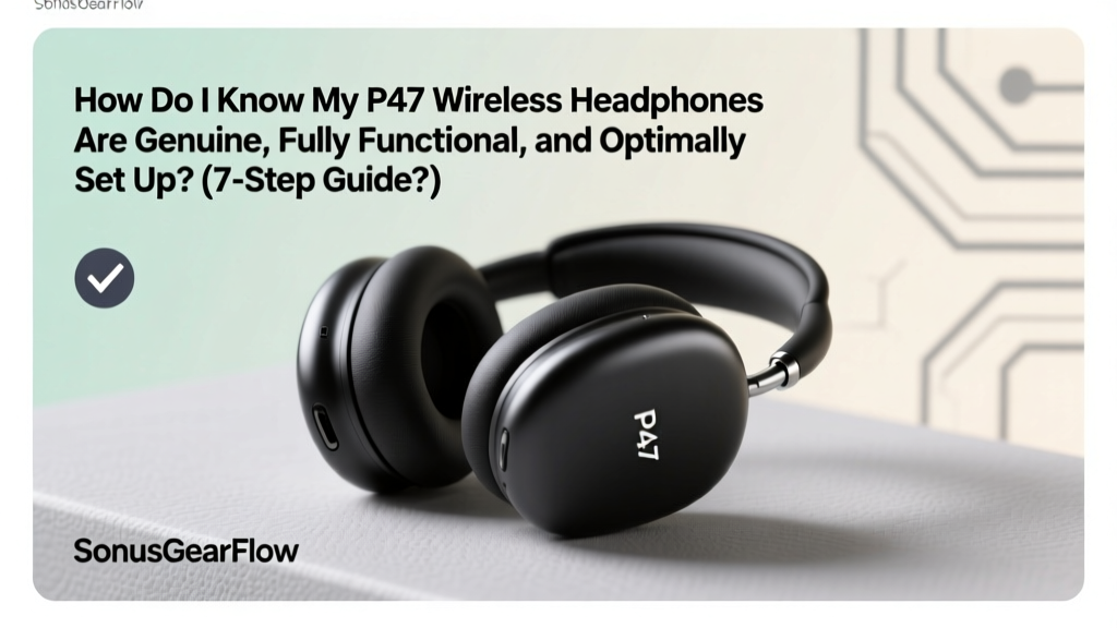 P47 Wireless Headphones: Authenticity & Setup Check (2026)