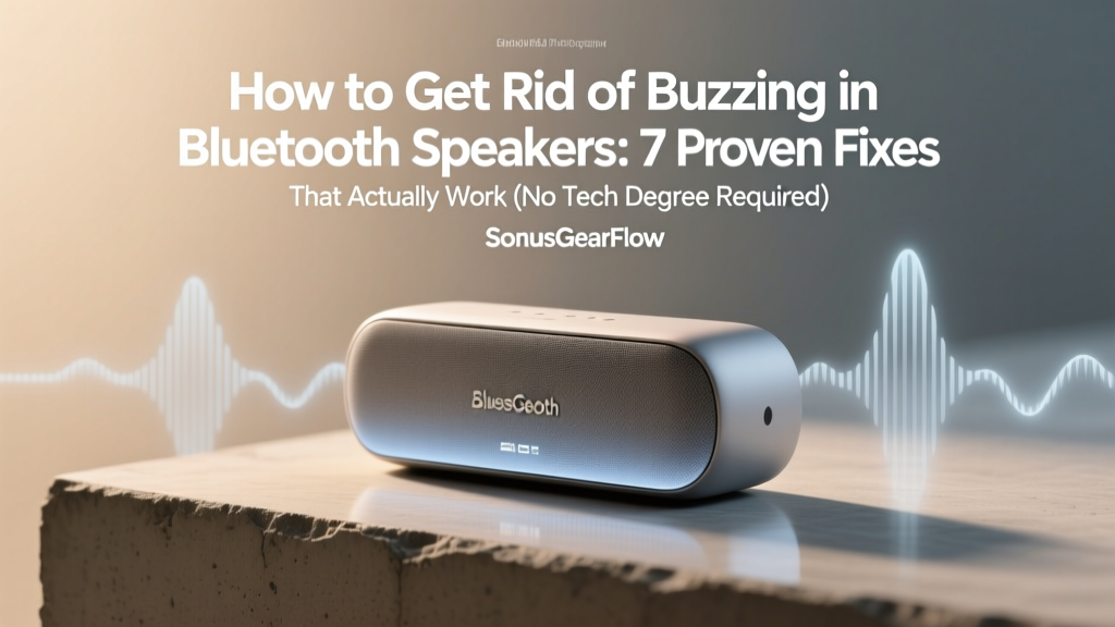 Bluetooth Speaker Buzz Fixes (2026)