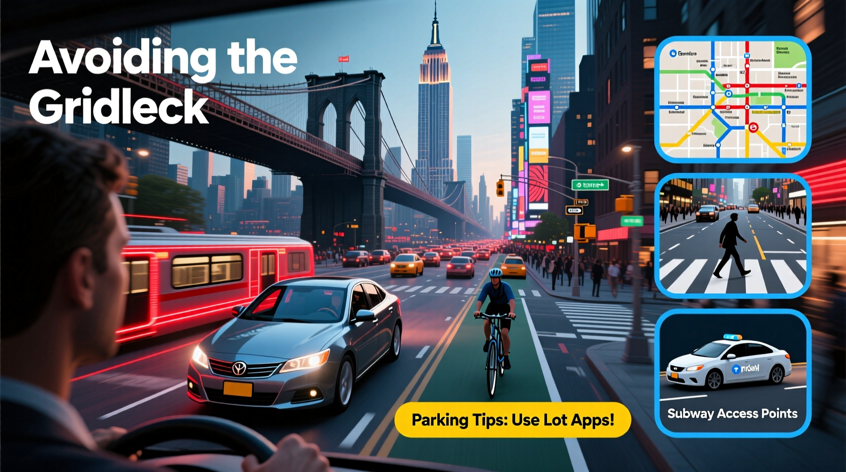 how to get around nyc with a car