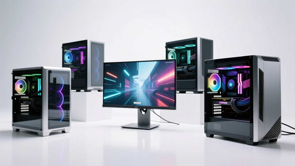 PC Cases With Monitors: What Actually Works