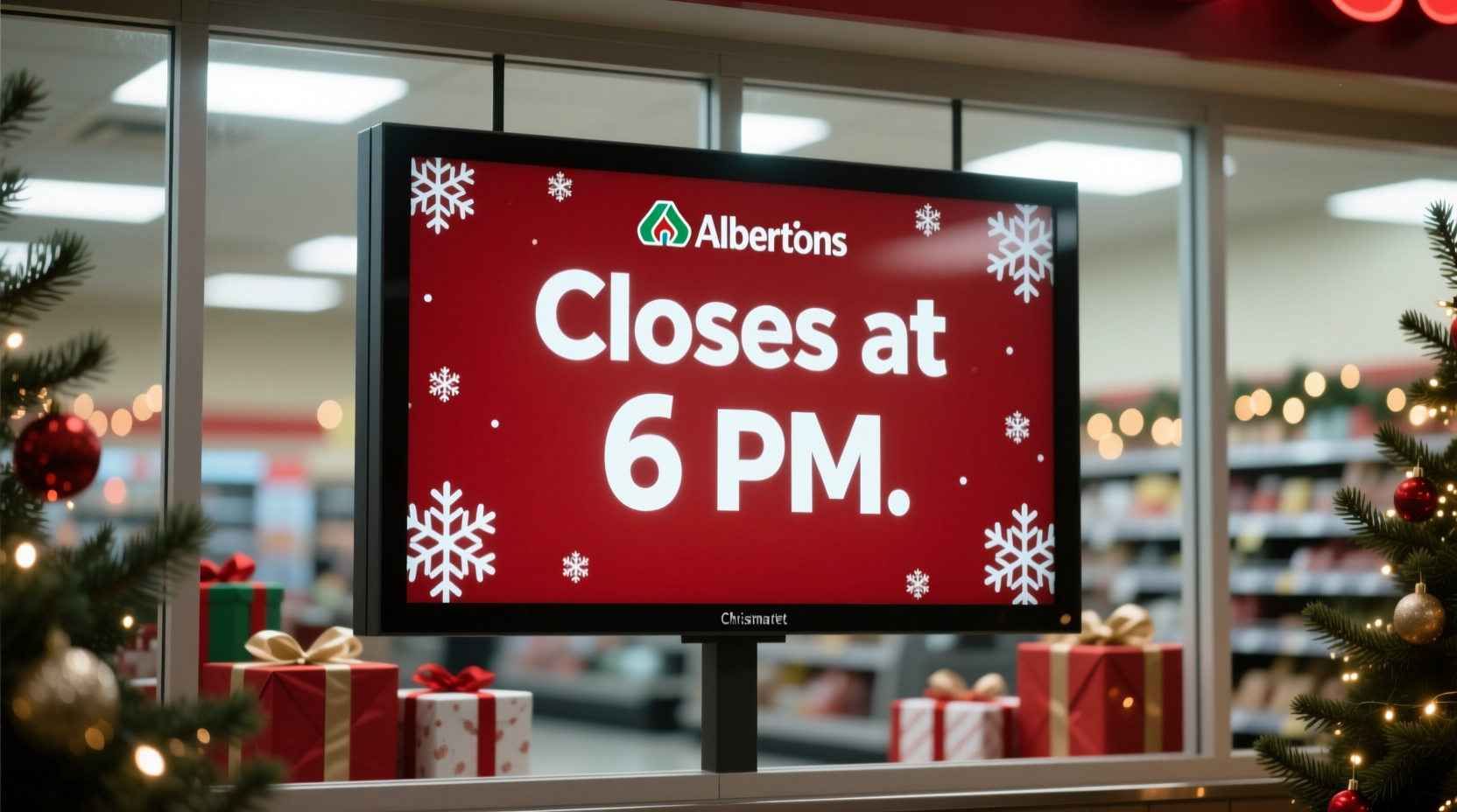 what time does albertsons close on christmas eve