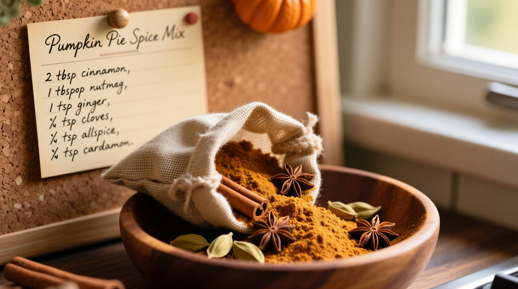 recipe for pumpkin pie spice mix