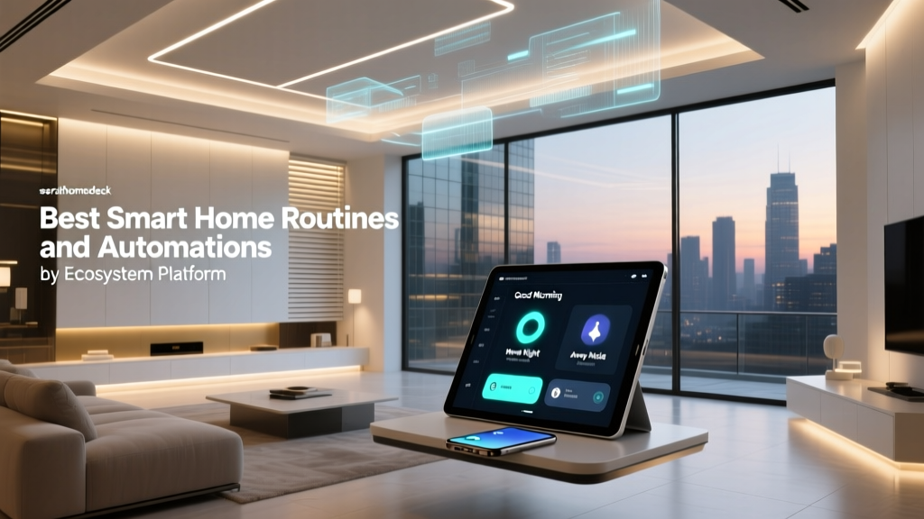 Best Smart Home Routines and Automations by Ecosystem Platform