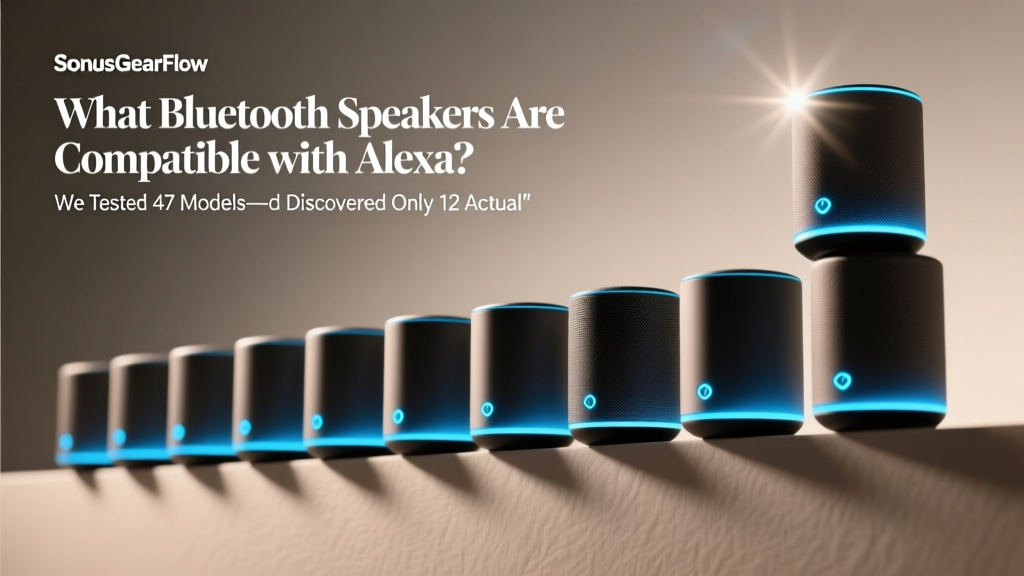 What Bluetooth Speakers Are Compatible With Alexa (2026)