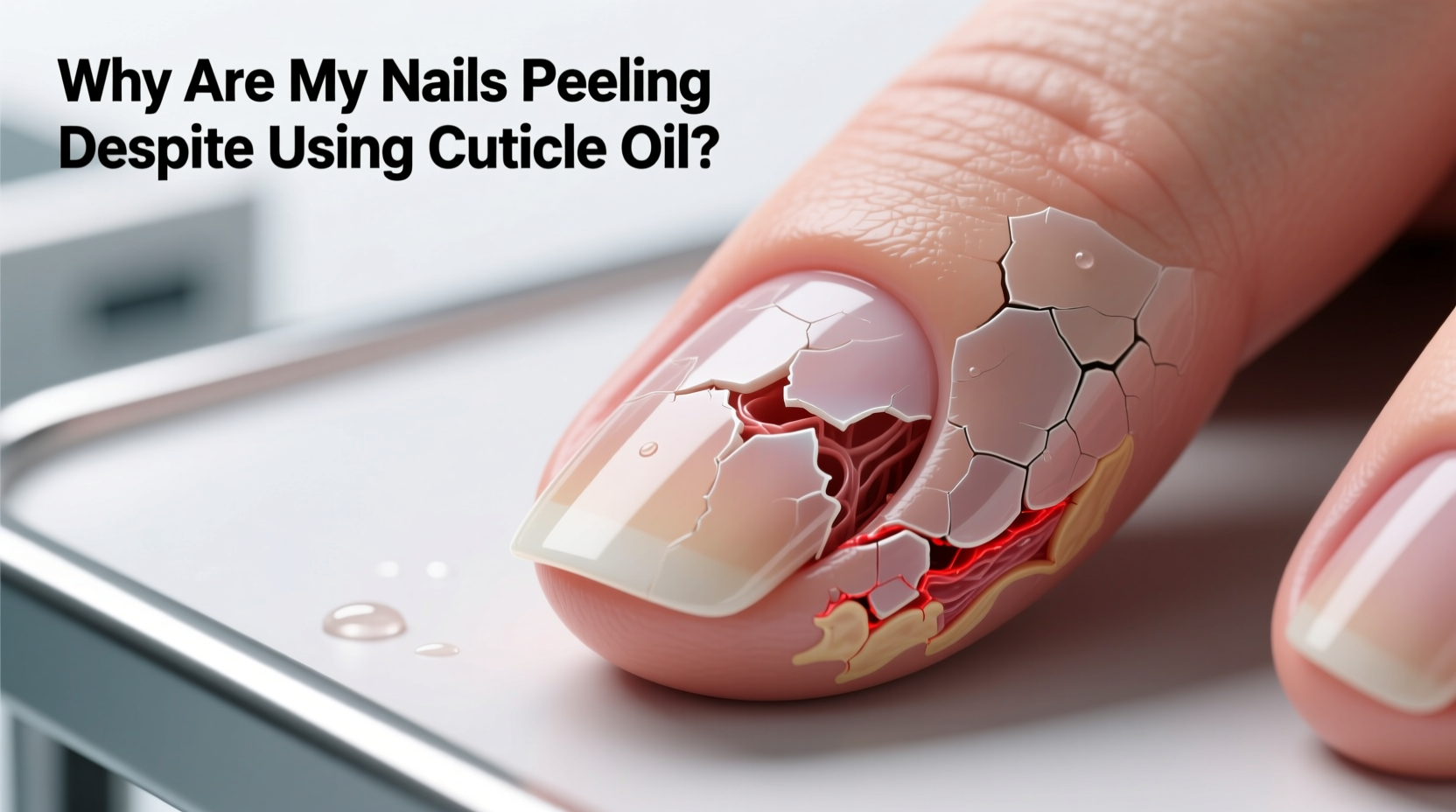 why are my nails peeling despite using cuticle oil