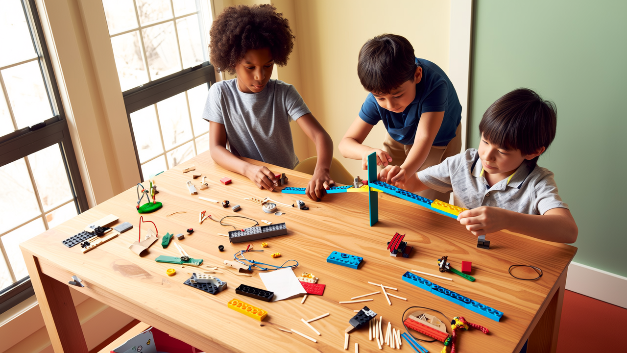 Simple Engineering Challenges for Kids at Home