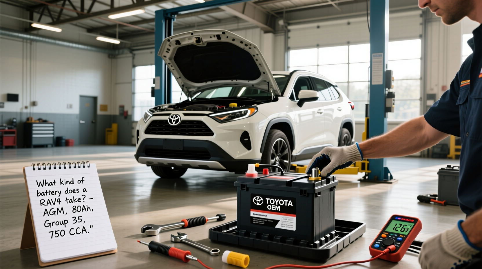 How to Choose RAV4 Car Battery: What Kind Does a RAV4 Take?