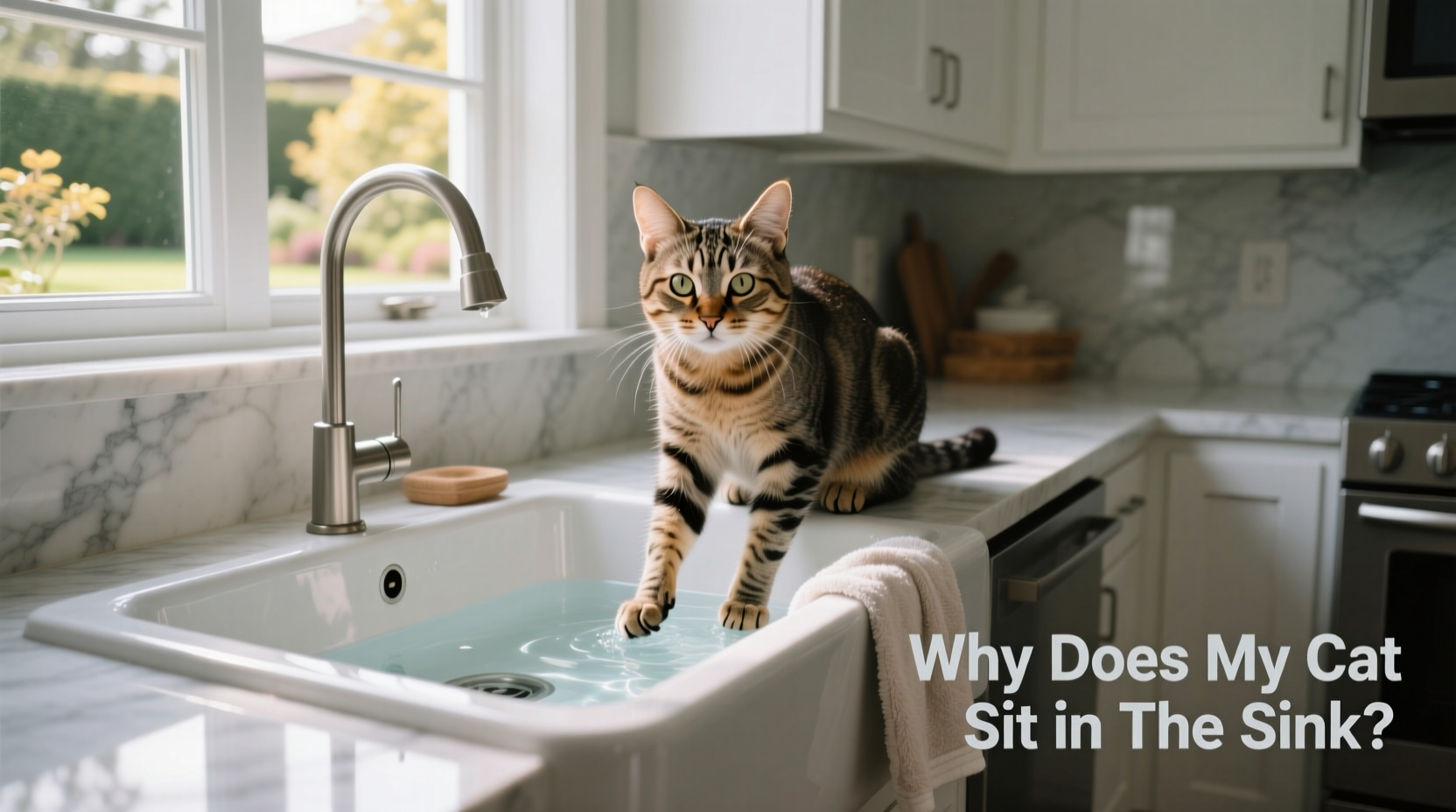 why does my cat sit in the sink facts behind the quirky habit