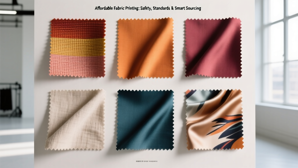 Affordable Fabric Printing: Safety, Standards & Smart Sourcing