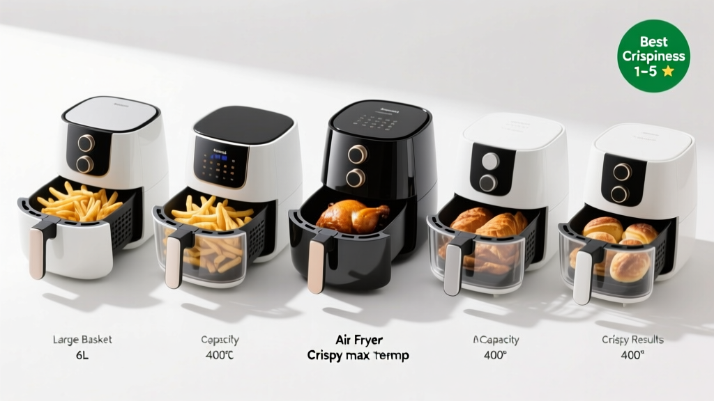 Best Large Basket Air Fryer: Top Picks for Crispy Results