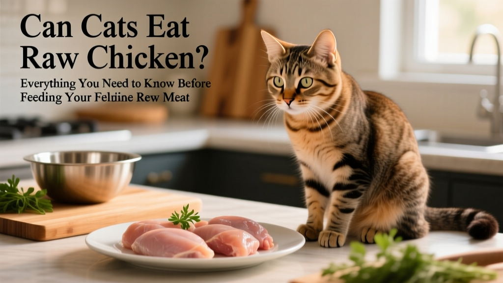 Can Cats Eat Raw Chicken? Everything You Need to Know Before Feeding your Feline Raw Meat