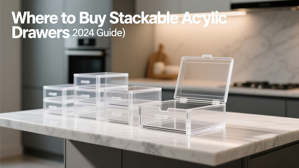 Where to Buy Stackable Acrylic Drawers (2024 Guide)