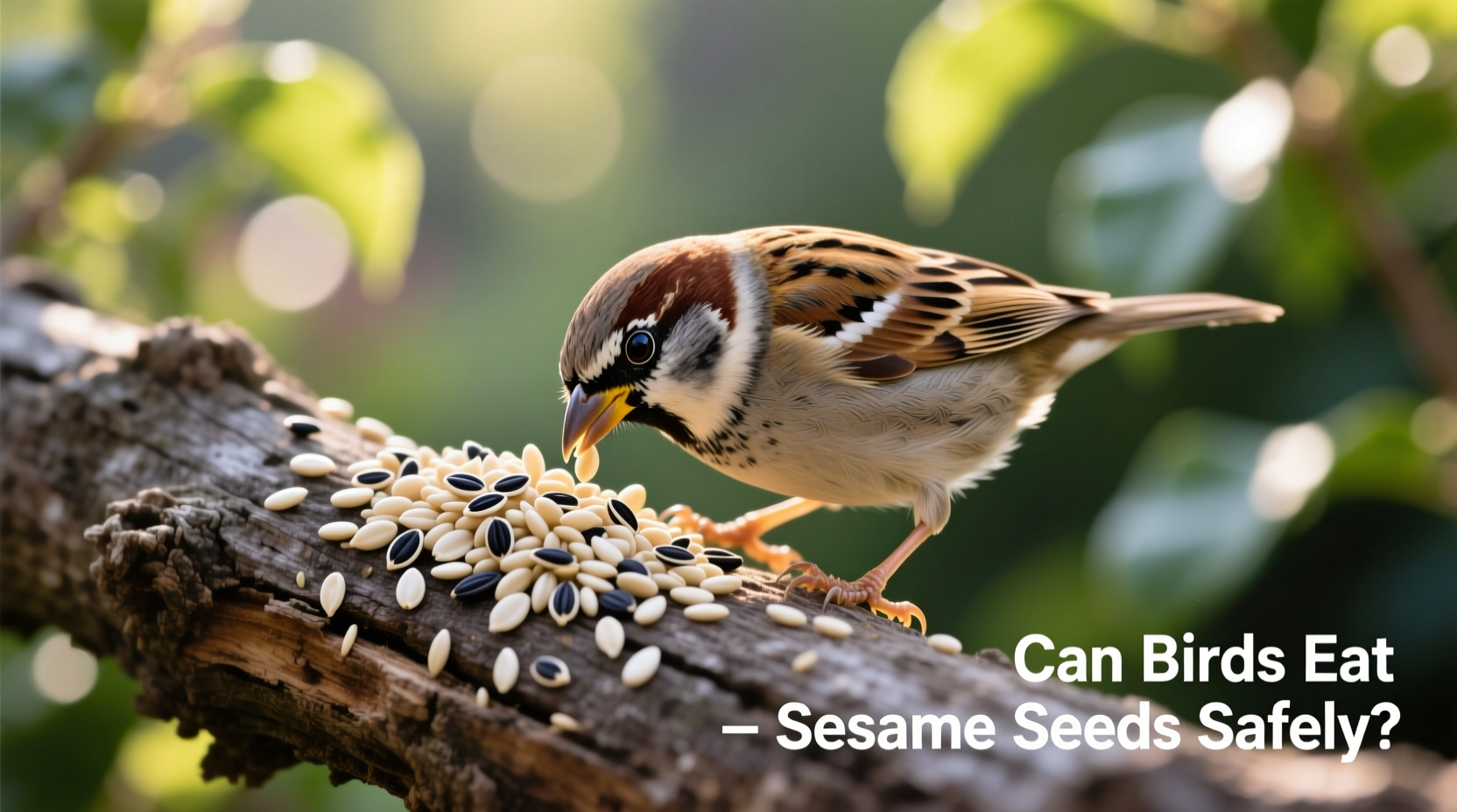 can birds eat sesame seeds