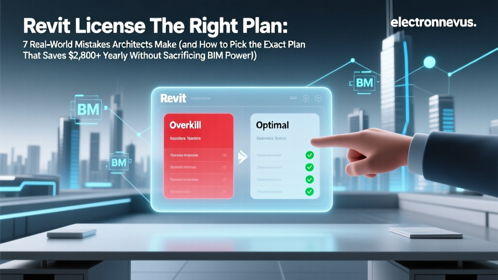 Revit License The Right Plan: 7 Real-World Mistakes Architects Make (and How to Pick the Exact Plan That Saves $2,800+ Yearly Without Sacrificing BIM Power)