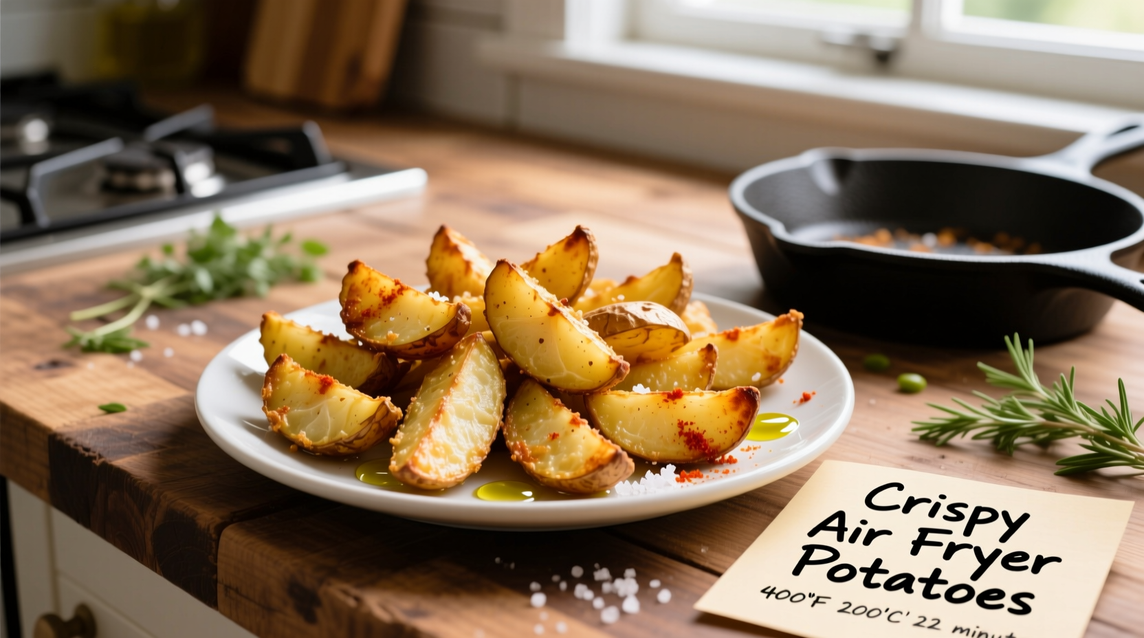 Air Fryer Potato Wedges: Perfect Time & Temperature Guide