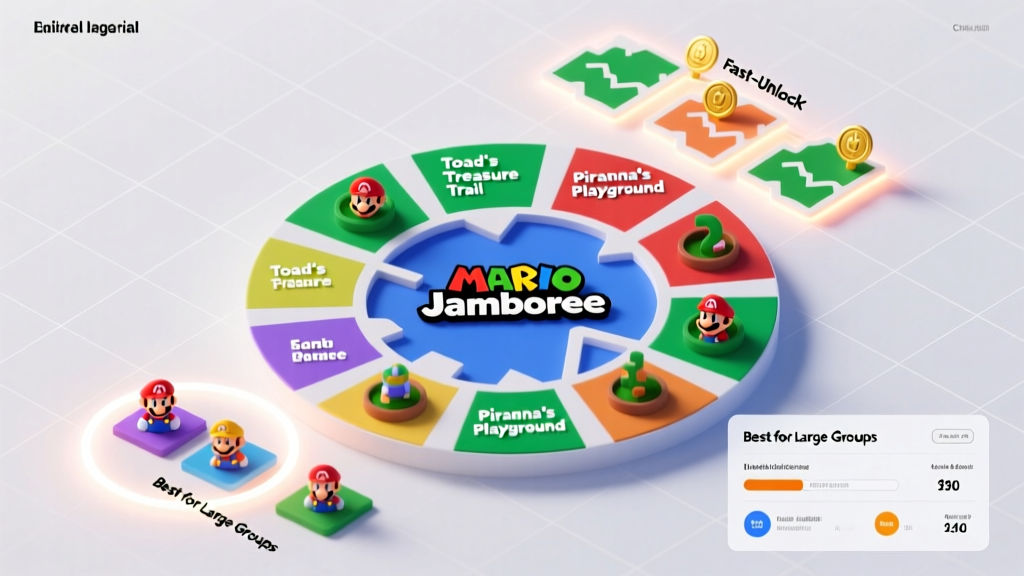 Mario Party Jamboree Maps: Count & Best for Groups