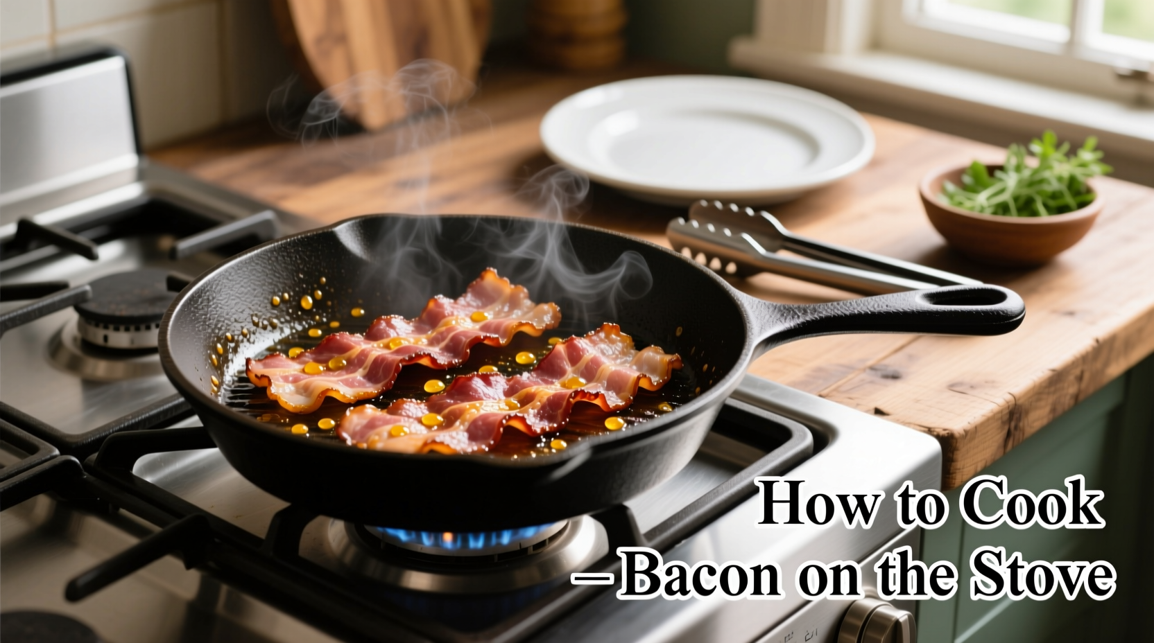 how do you cook bacon on the stove