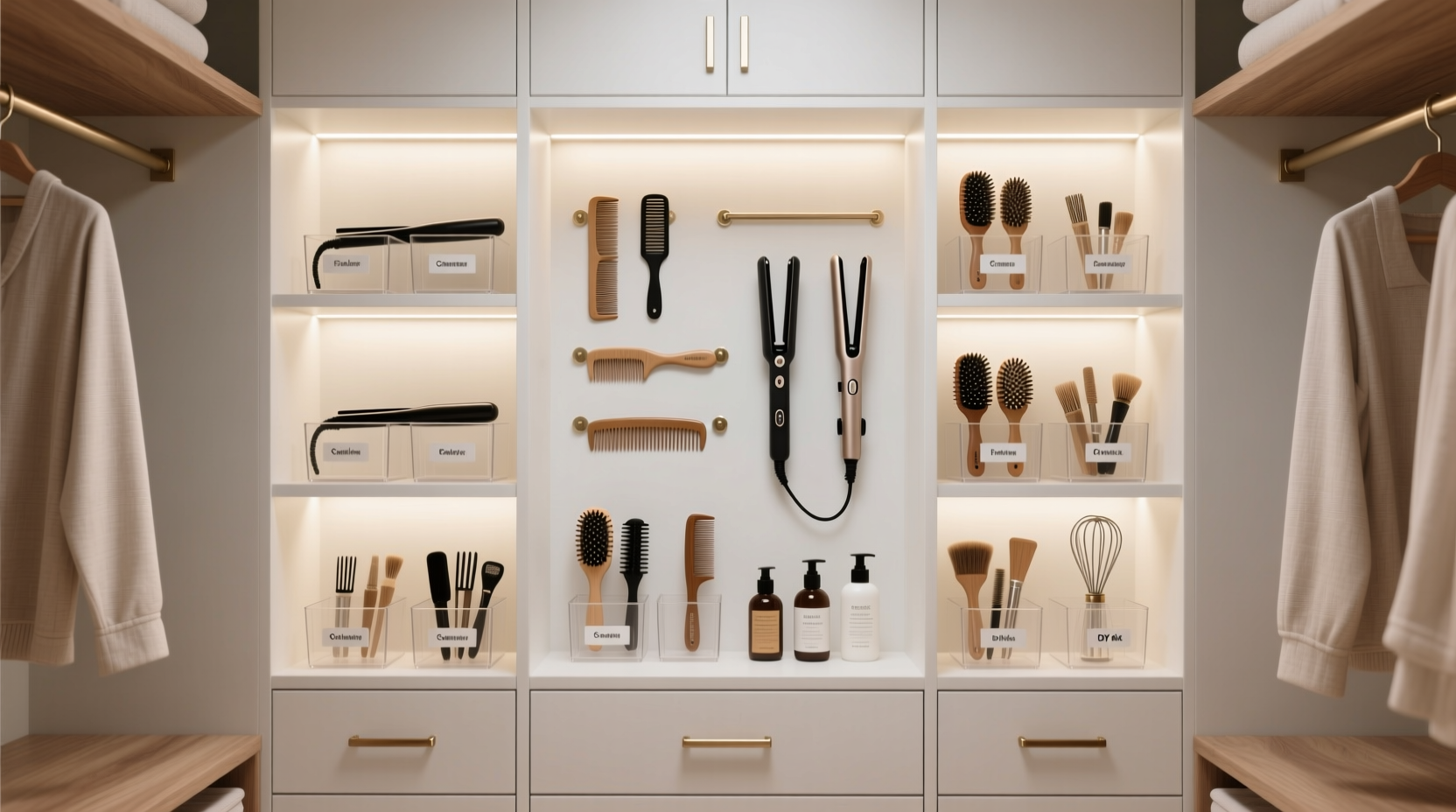 closet organization tips for natural hair tools