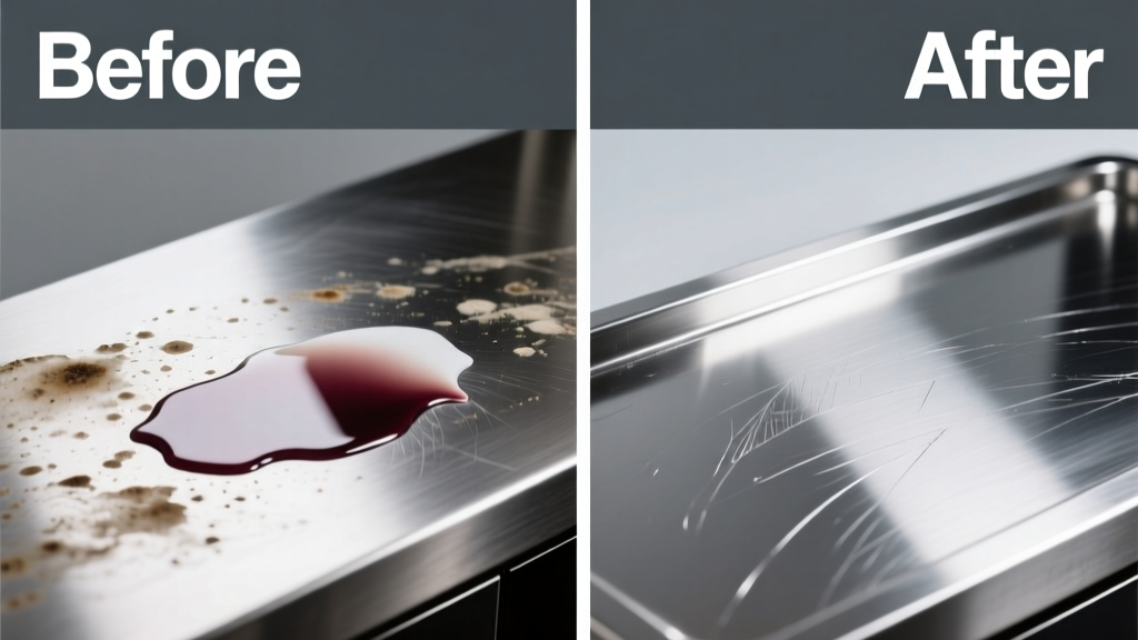 How to Remove White Wine from Stainless Steel Surfaces