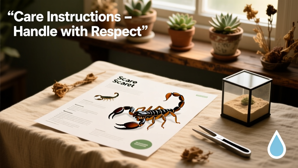 Scorpion Care Sheet
