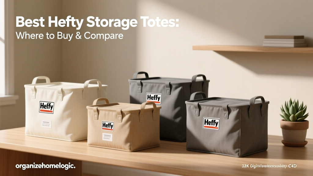 Best Hefty Storage Totes: Where to Buy & Compare