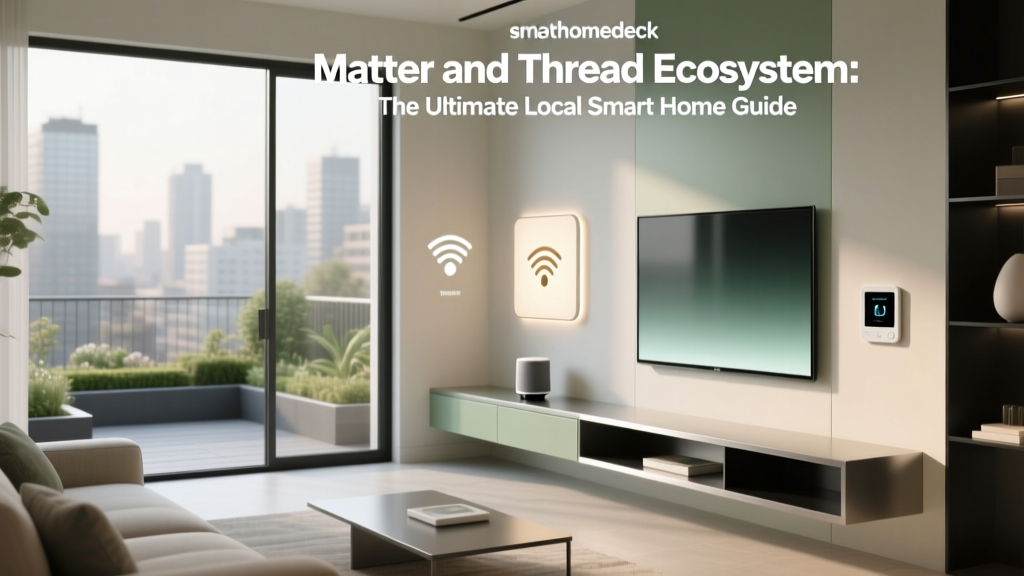 Matter and Thread Ecosystem: The Ultimate Local Smart Home Guide