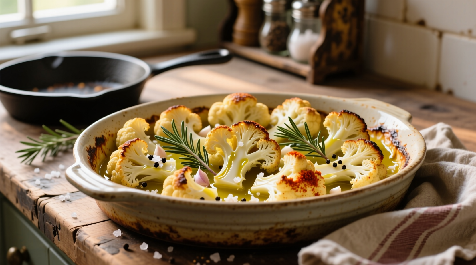 Perfect Baked Cauliflower Recipe: Crispy, Flavorful & Healthy