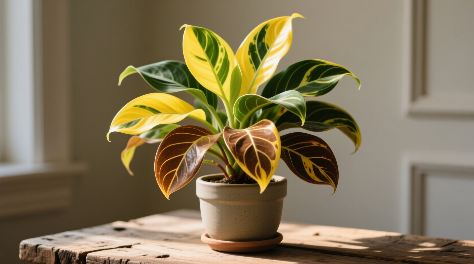 dracaena lemon lime brown leaves