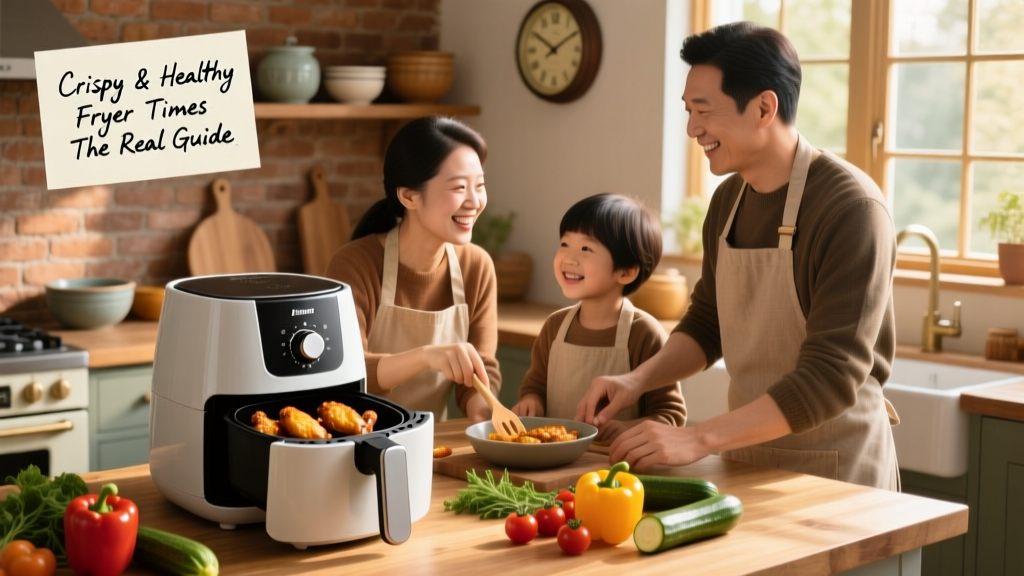 Air Fryer Times & Temperatures: The Real Guide