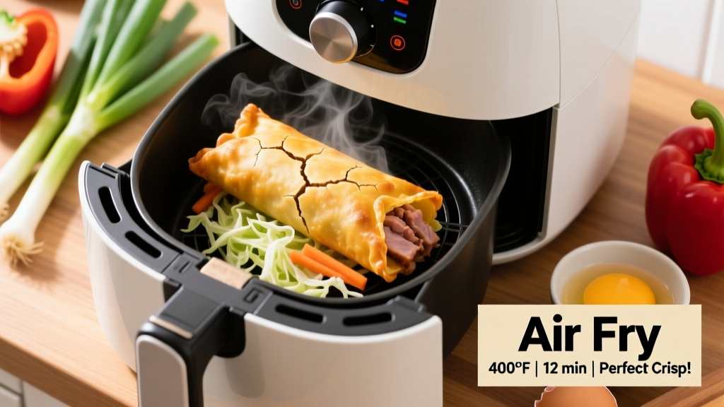 Air Fry Frozen Egg Rolls Perfectly: Time & Temp Guide