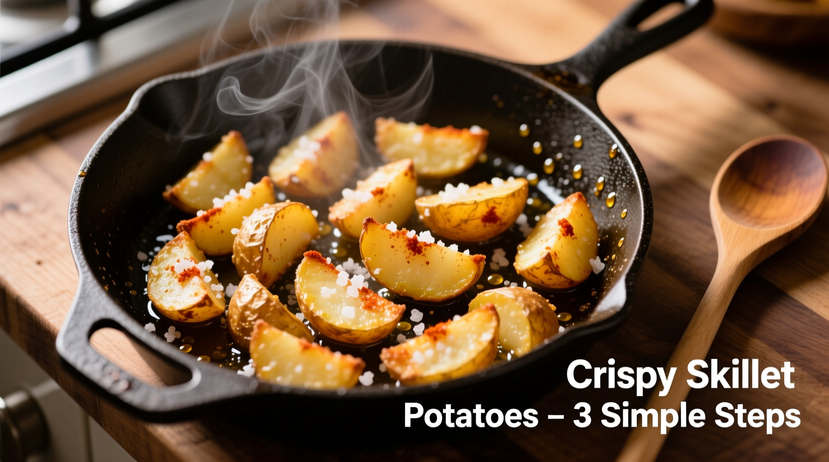 how to cook fried potatoes in a skillet