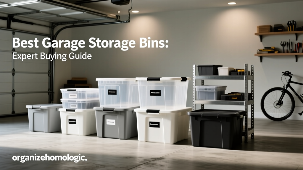 Best Garage Storage Bins: Expert Buying Guide