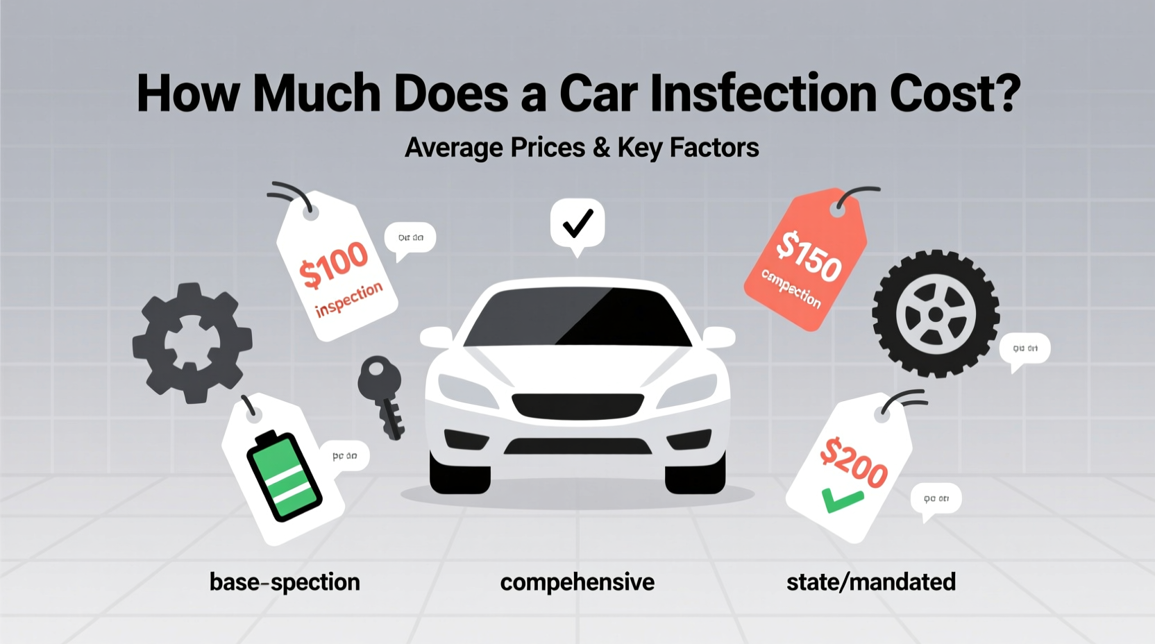 how much does a car inspection cost