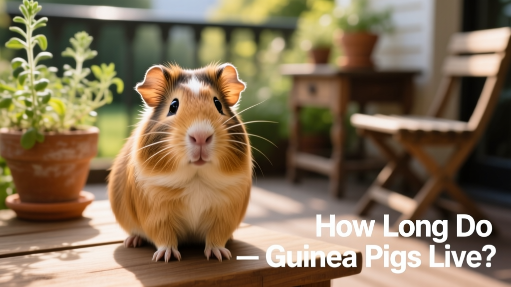 How Long Do Guinea Pigs Live?
