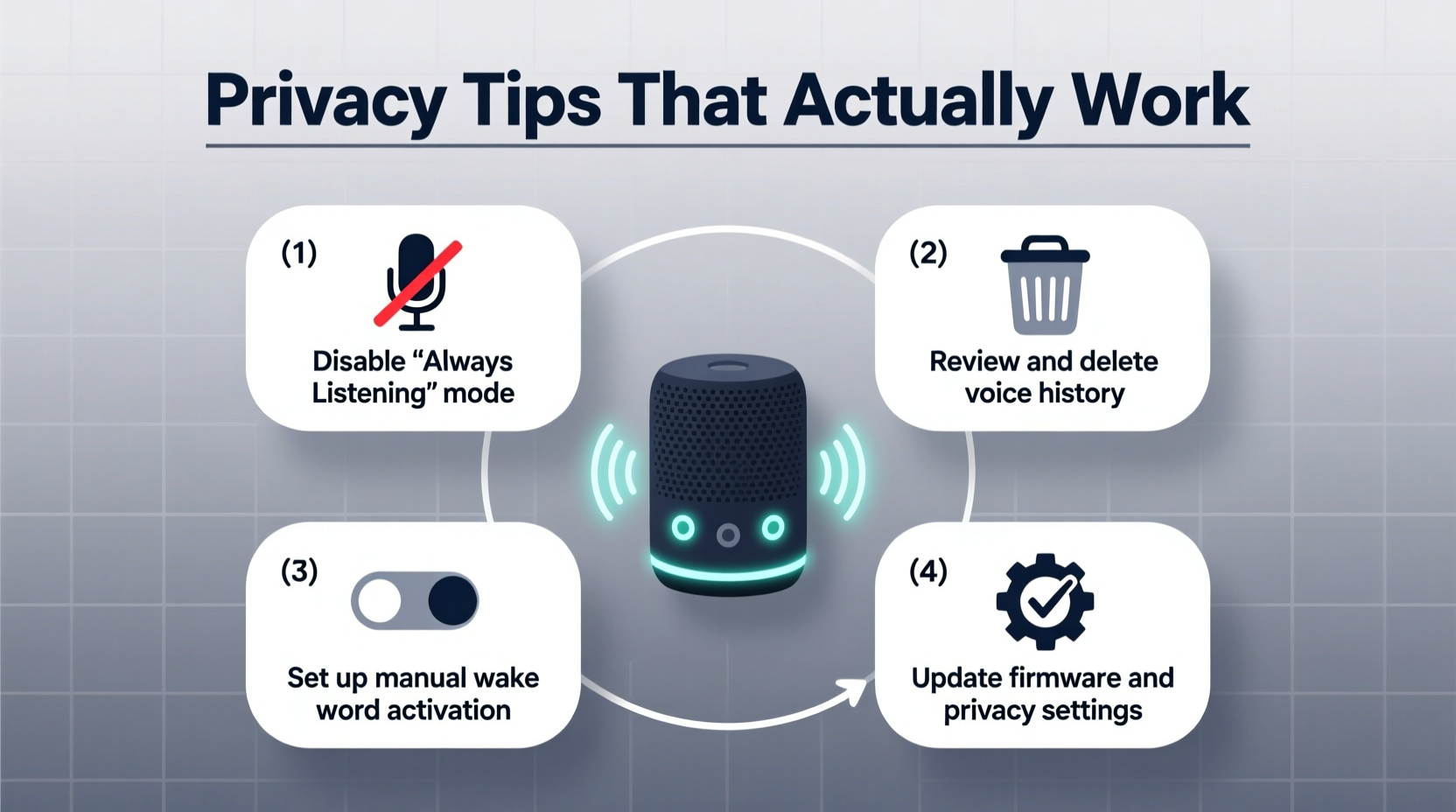 how to stop your smart speaker from randomly activating privacy tips that actually work