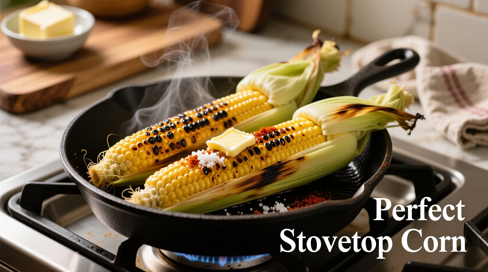 how to cook corn on the stove