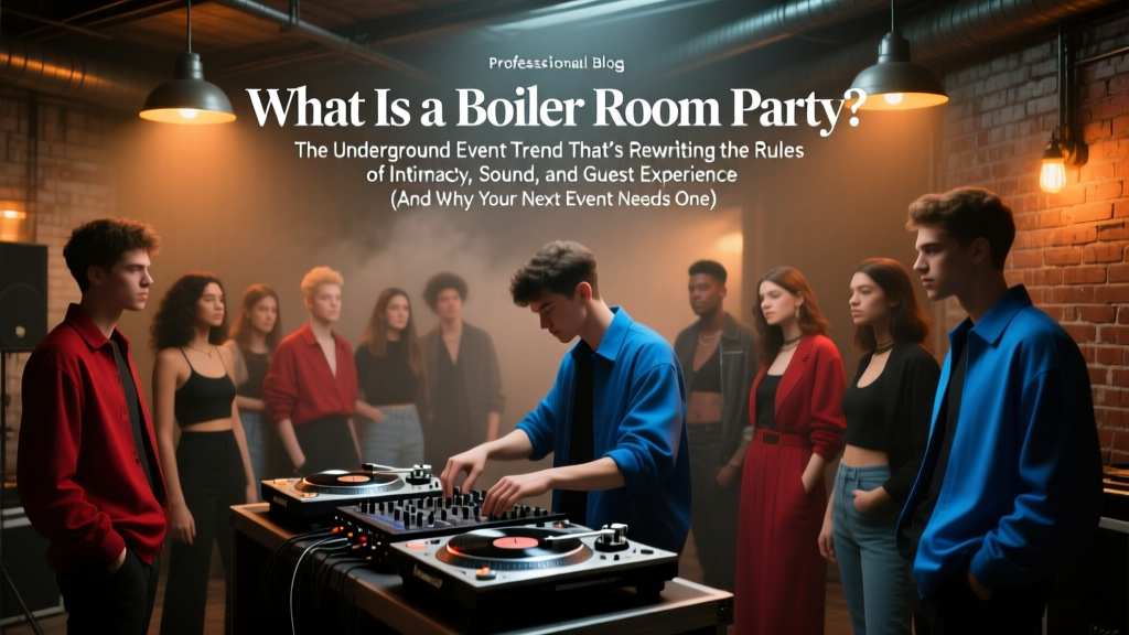 What Is a Boiler Room Party? (2026)