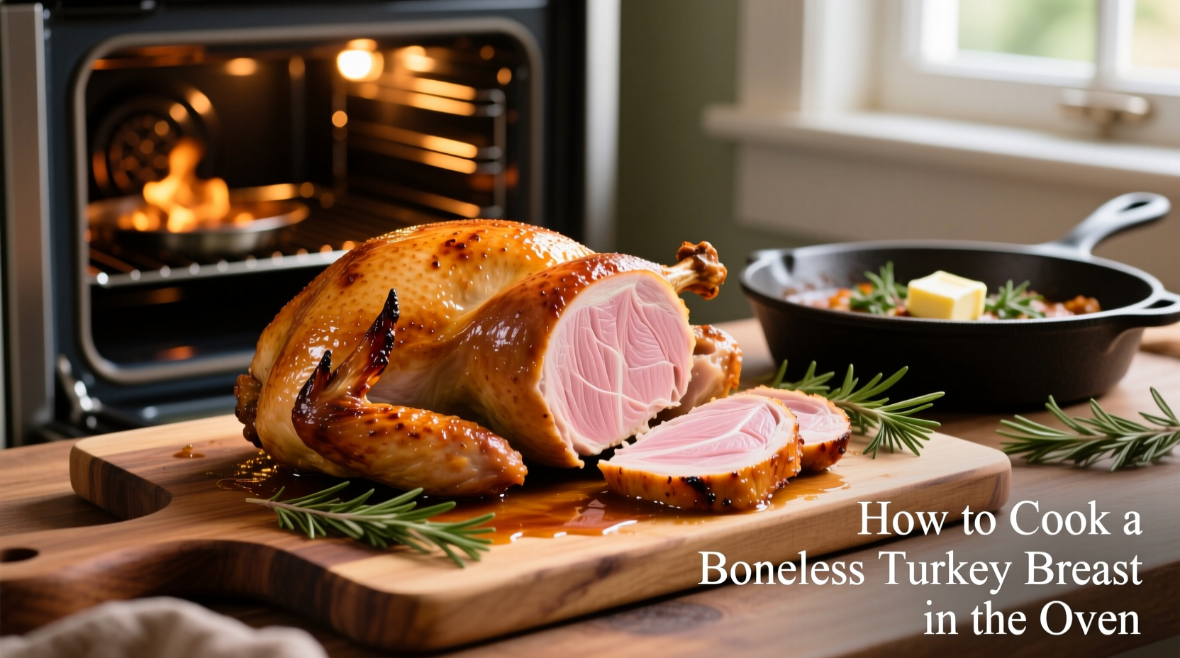 how to cook a boneless turkey breast in the oven